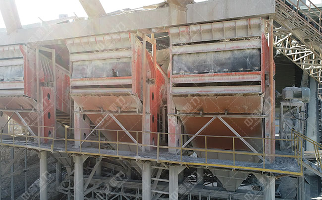 封閉環(huán)保型大型碎石生產(chǎn)線