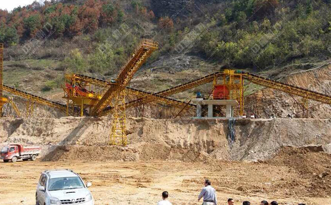 日產(chǎn)萬噸碎石生產(chǎn)線流程