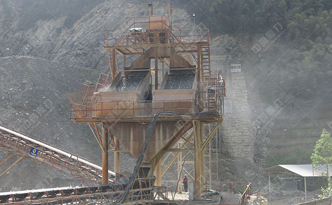 石灰石骨料生產(chǎn)線