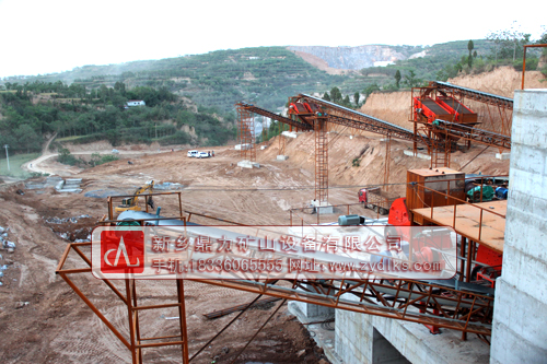 新鄉(xiāng)鼎力承建的滎陽劉河二礦生產(chǎn)現(xiàn)場圖