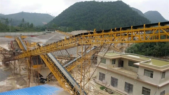 重慶石料生產(chǎn)線