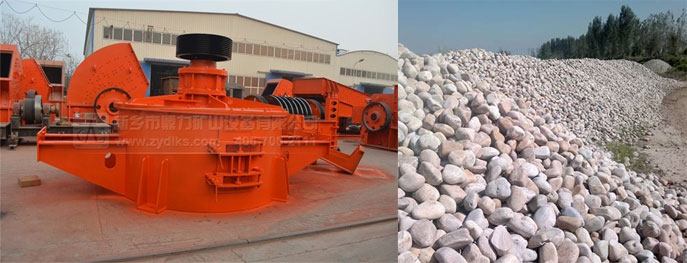 鵝卵石制砂機