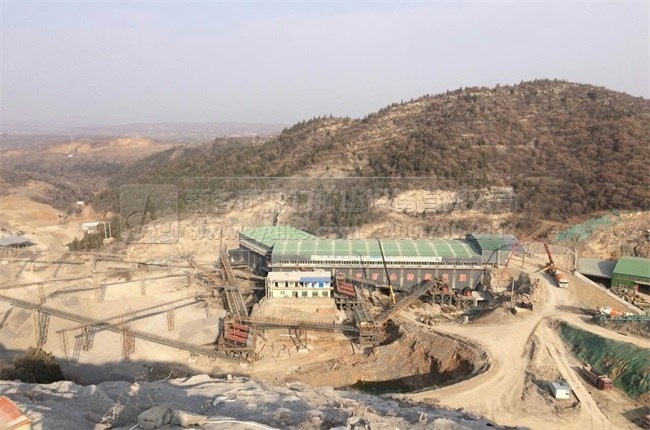 鼎力石料生產(chǎn)線