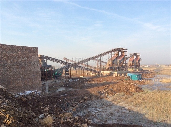 石灰石生產(chǎn)線布局