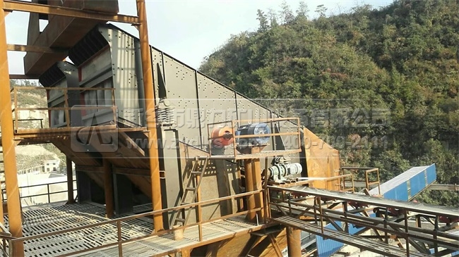 采石場振動篩試機