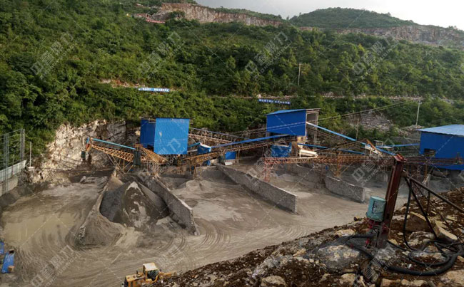 石料生產(chǎn)線配置