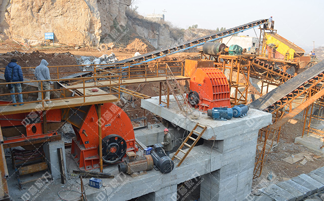 礦石破碎機安裝