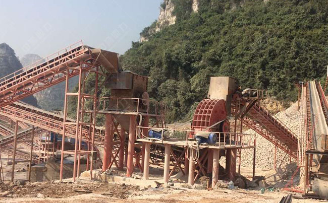 時(shí)產(chǎn)800噸制沙生產(chǎn)線