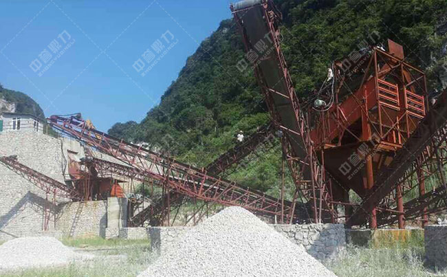 時(shí)產(chǎn)800噸制沙生產(chǎn)線