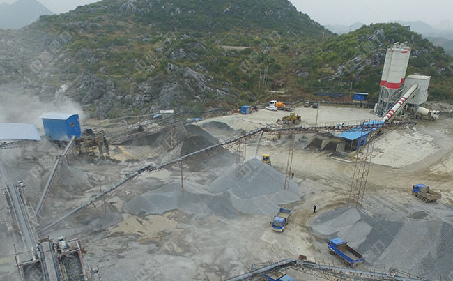 時(shí)產(chǎn)300噸石英石制砂生產(chǎn)線(xiàn)