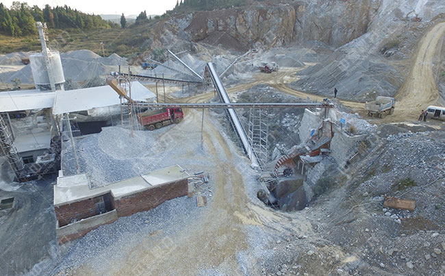 日產(chǎn)5000方石料生產(chǎn)線