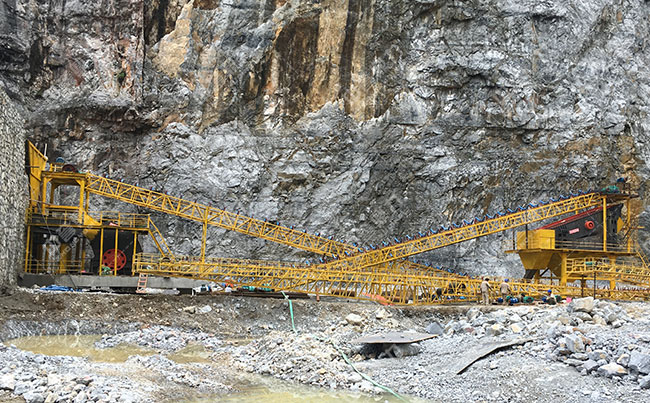 日產(chǎn)五千噸石子生產(chǎn)線